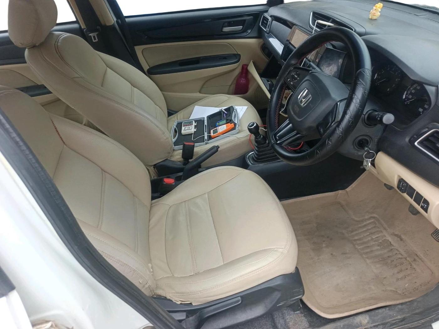 2021 Honda Amaze 1.2L I-VTEC S, CNG, Manual, 1,20,545 km, interior