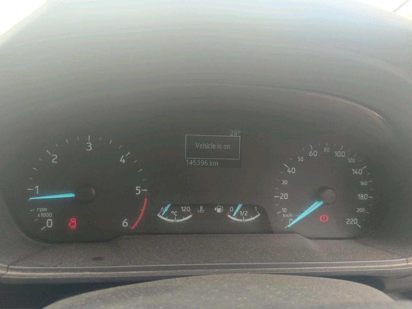 2018 Ford Ecosport TITANIUM 1.5L DIESEL, Diesel, Manual, 1,45,396 km, interior