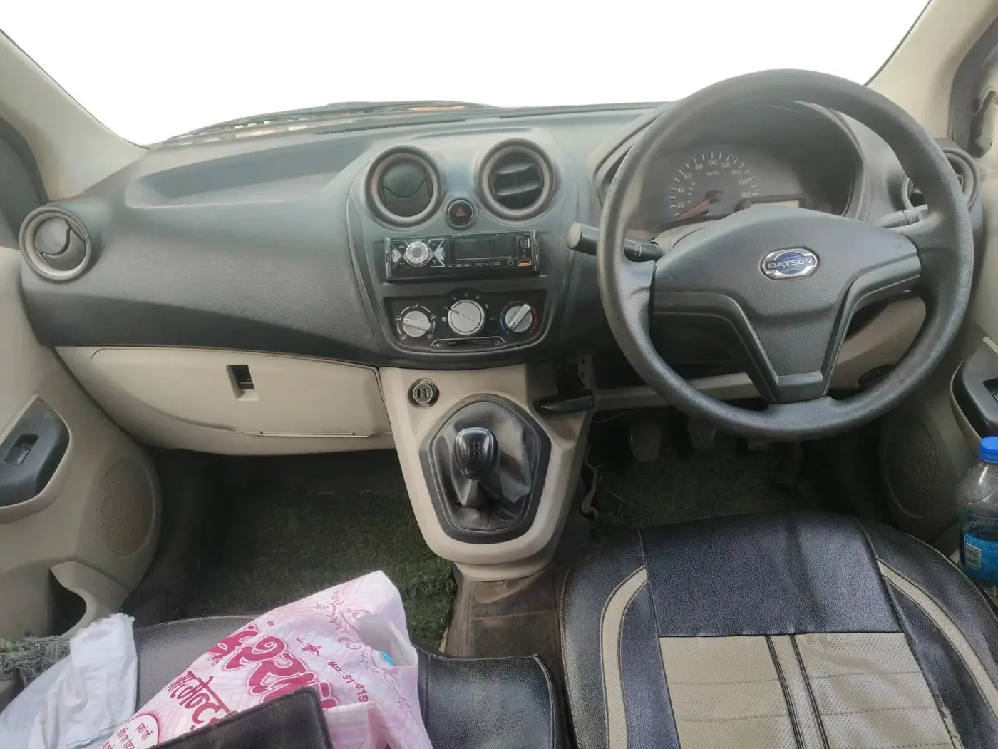 2017 Datsun Go Plus T, Petrol, Manual, 1,12,678 km, interior