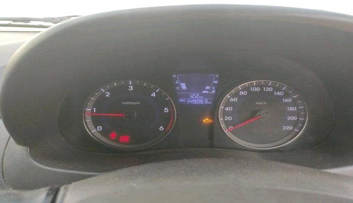 2012 Hyundai Verna FLUIDIC 1.4 CRDI, Diesel, Manual, 1,49,063 km, interior