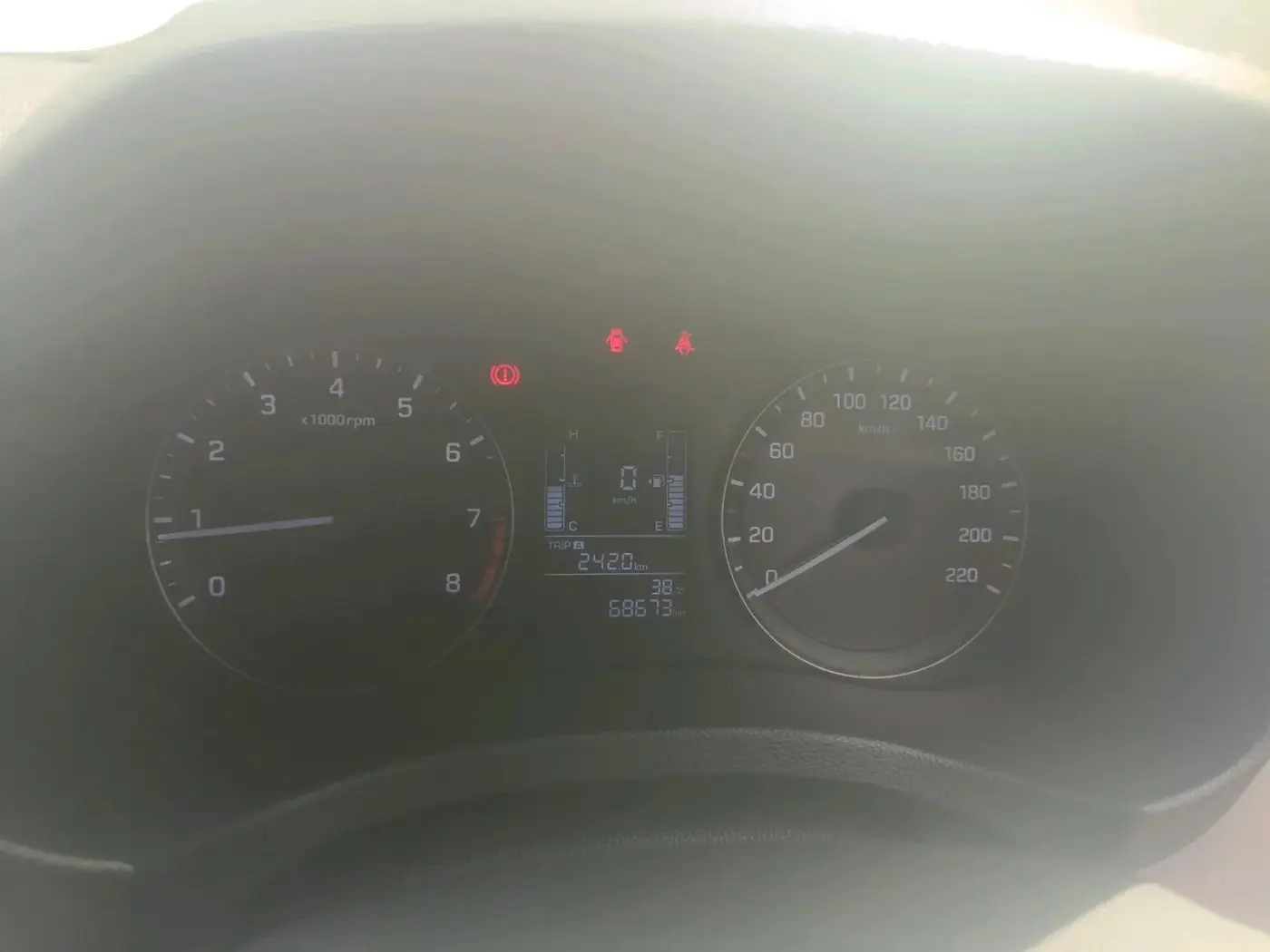 2016 Hyundai Creta S 1.6 PETROL, Petrol, Manual, 68,673 km, interior