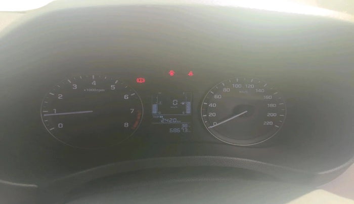 2016 Hyundai Creta S 1.6 PETROL, Petrol, Manual, 68,673 km, interior