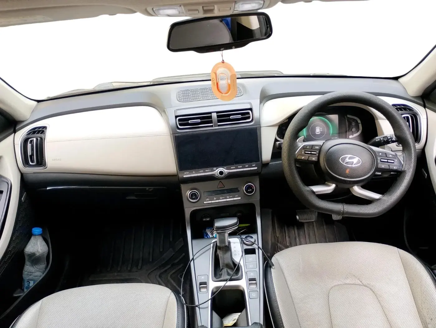 2021 Hyundai Creta SX (O) AT 1.5 DIESEL, Diesel, Automatic, 1,01,697 km, interior