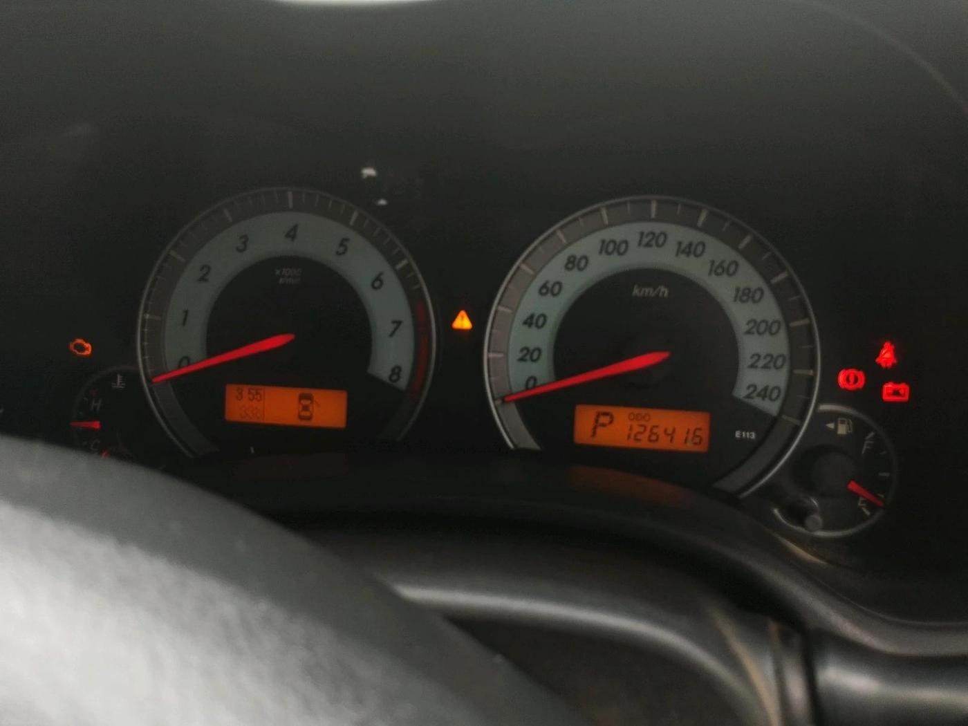 2011 Toyota Corolla Altis VL AT PETROL, CNG, Automatic, 1,26,416 km, interior