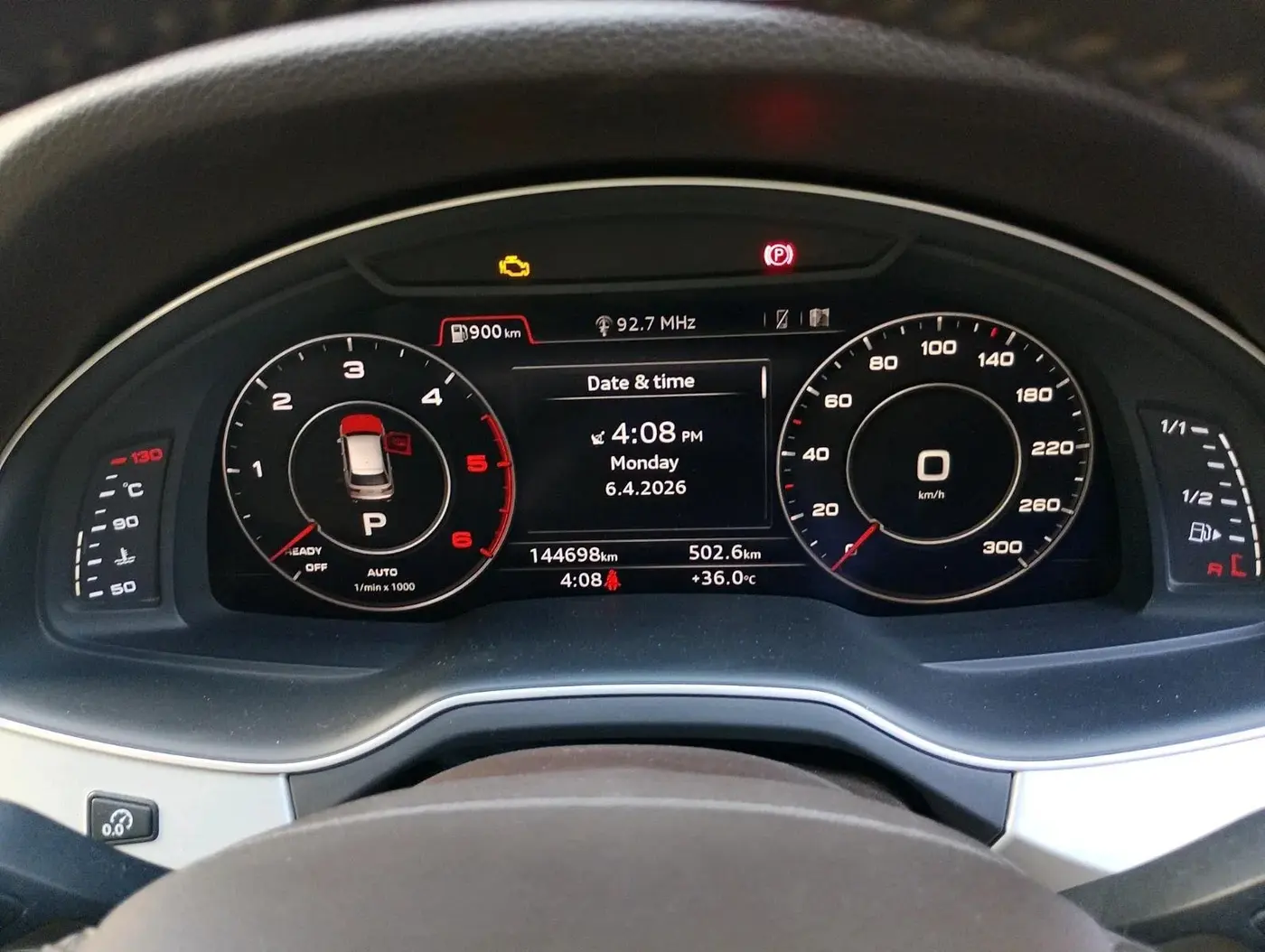 2018 Audi Q7 45 TDI QUATTRO PREMIUM PLUS, Diesel, Automatic, 1,44,698 km, interior