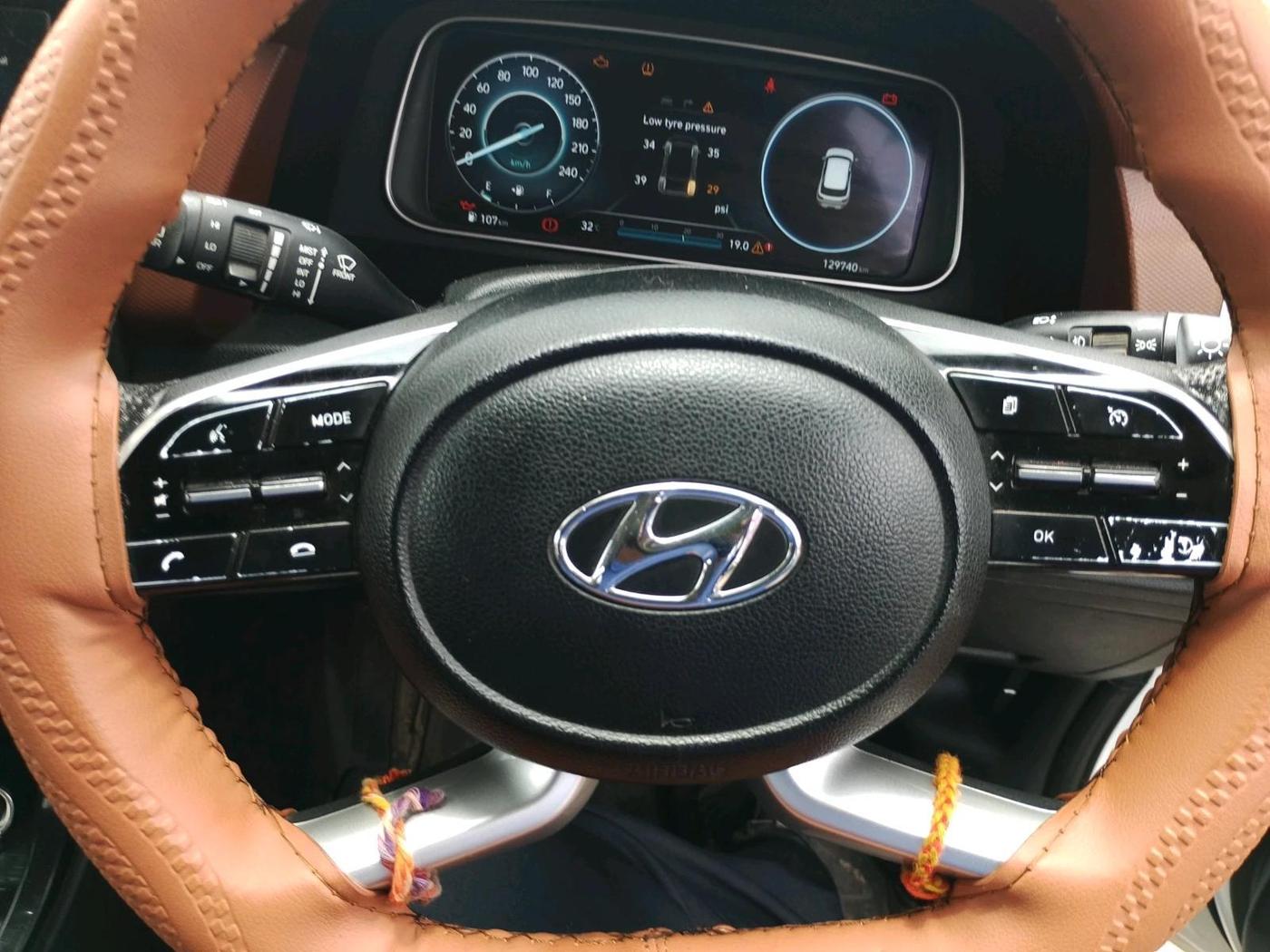 2022 Hyundai ALCAZAR PLATINUM 1.5 MT 7STR, Diesel, Manual, 1,29,740 km, interior