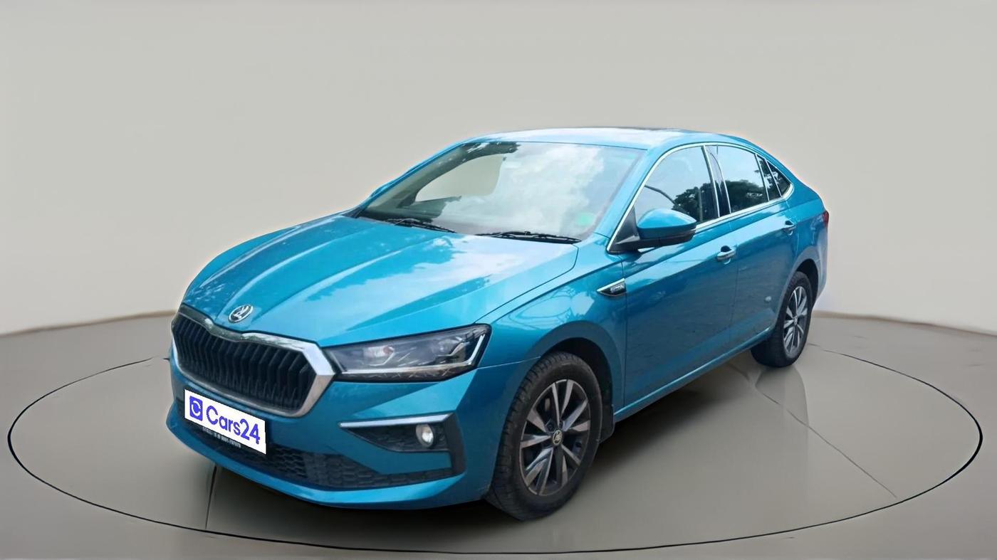 2022 Skoda SLAVIA STYLE 1.0L TSI MT, Petrol, Manual, 37,225 km, exterior