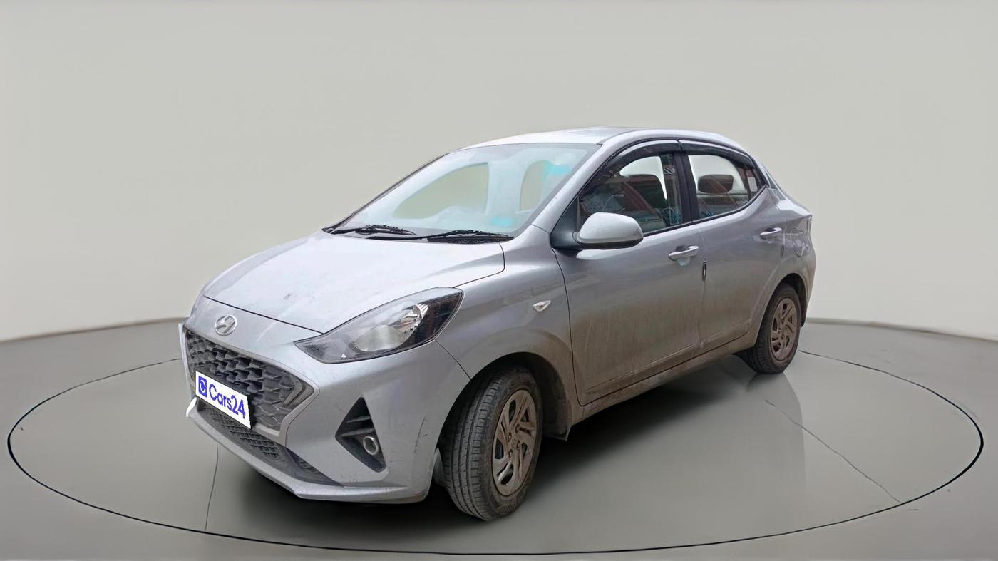 2022 Hyundai AURA S 1.2 CNG, CNG, Manual, 28,164 km, exterior