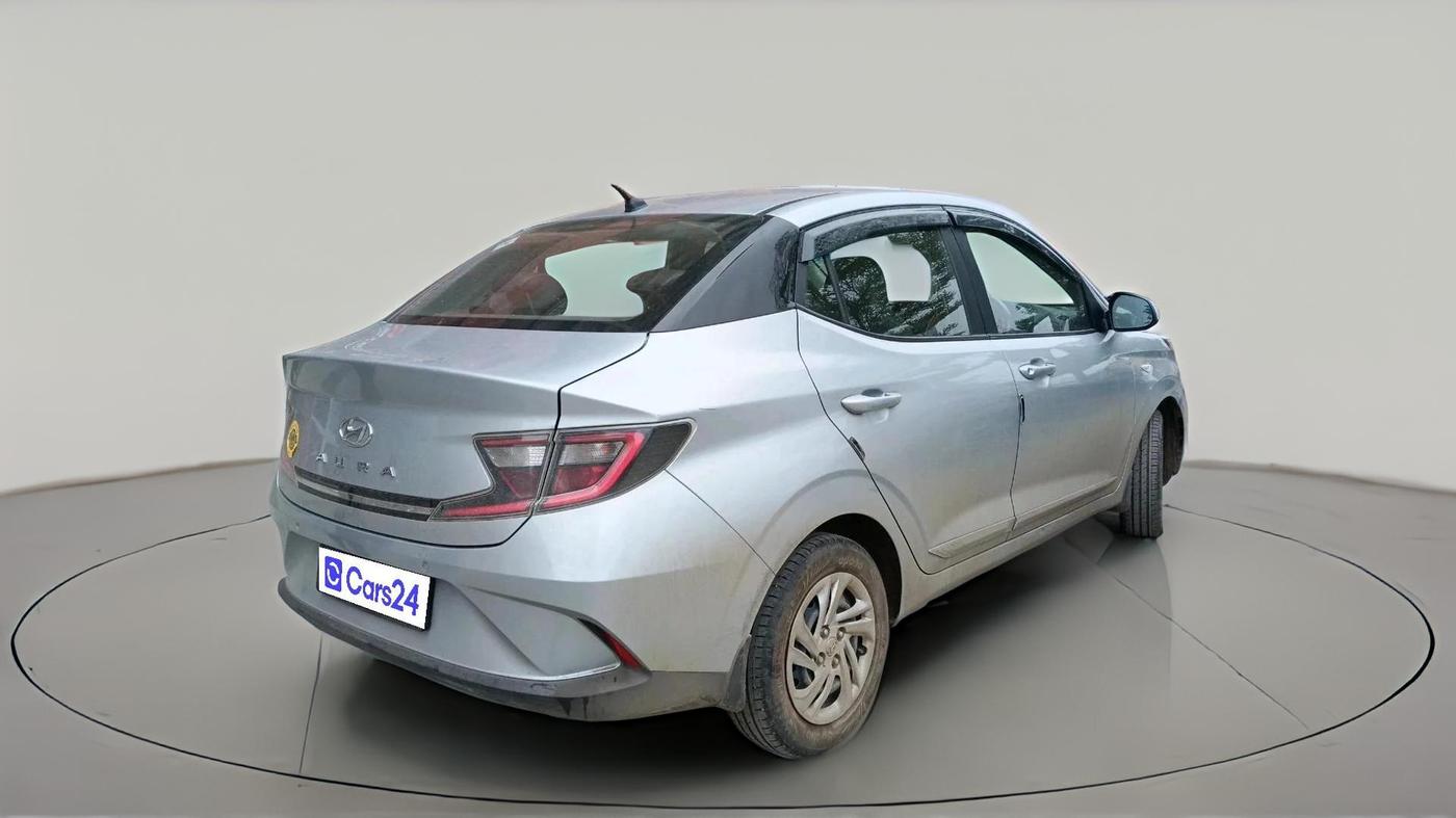 2022 Hyundai AURA S 1.2 CNG, CNG, Manual, 28,164 km, exterior