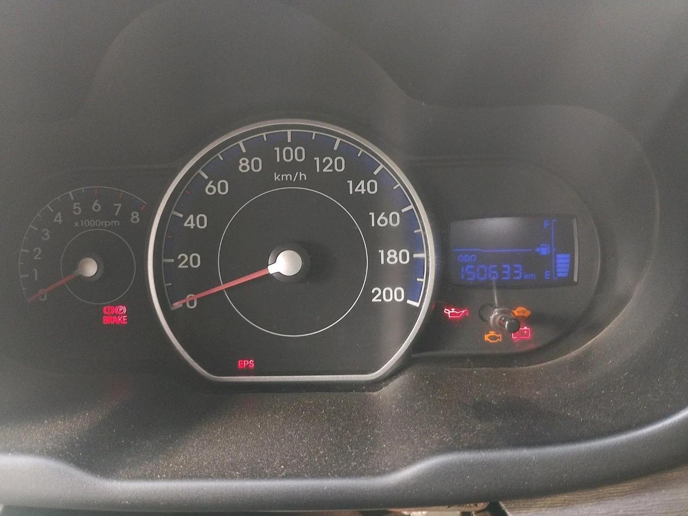 2014 Hyundai i10 MAGNA 1.1, CNG, Manual, 1,50,632 km, interior