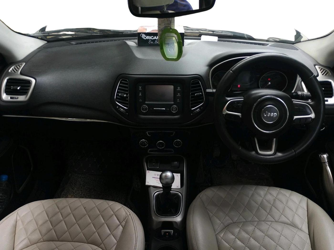 2018 Jeep Compass SPORT 1.4 PETROL, Petrol, Manual, 1,24,418 km, interior