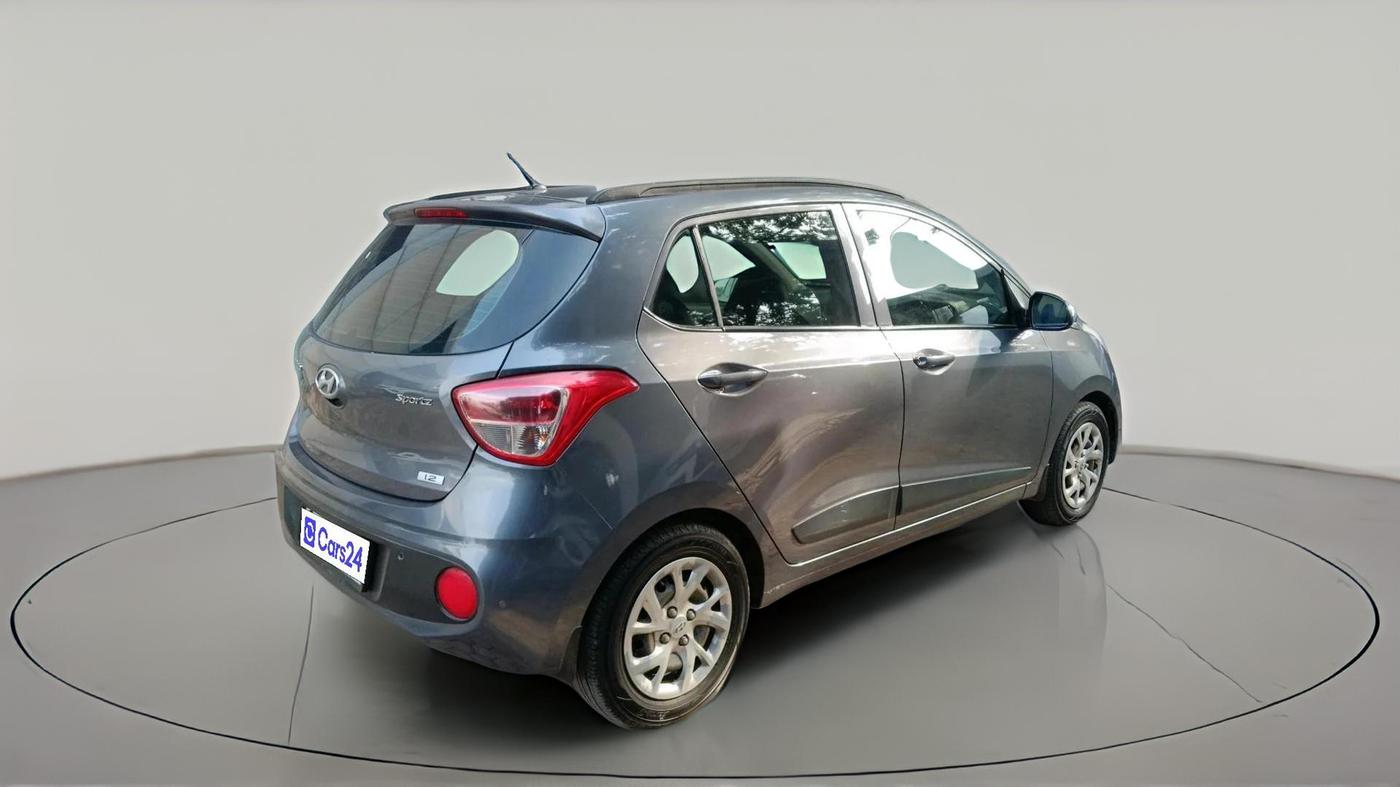 2017 Hyundai Grand i10 SPORTZ (O) 1.2 KAPPA VTVT, CNG, Manual, 1,79,549 km, exterior