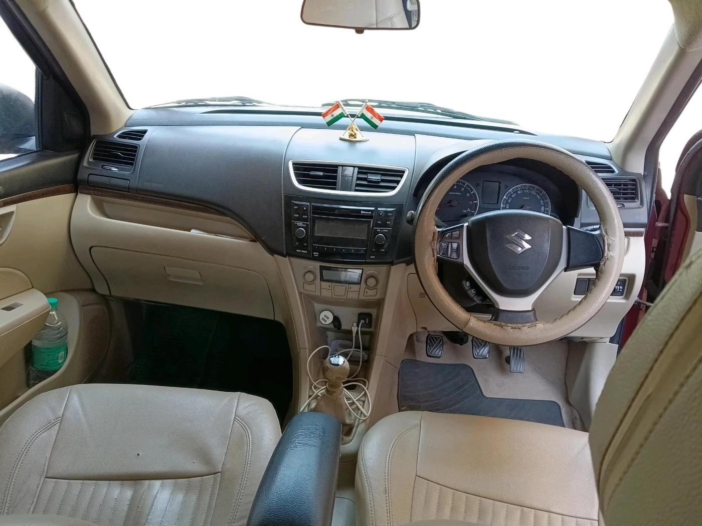 2015 Maruti Swift Dzire ZXI, Petrol, Manual, 1,21,382 km, interior