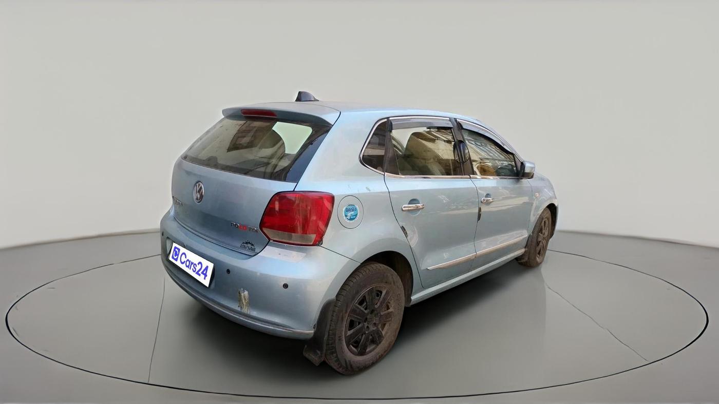 2012 Volkswagen Polo COMFORTLINE 1.2L, Diesel, Manual, 1,73,466 km, exterior
