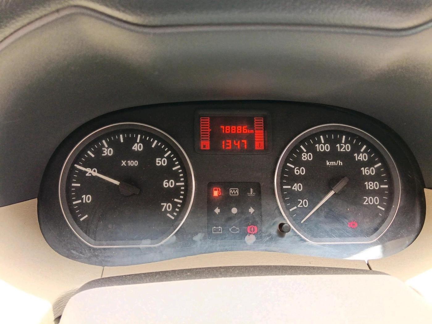 2014 Nissan Terrano XL (P), Petrol, Manual, 78,886 km, interior
