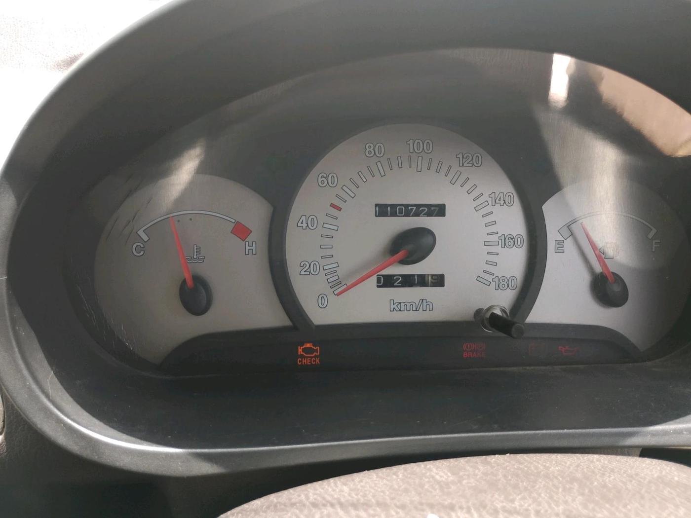 2013 Hyundai Santro Xing GLS, CNG, Manual, 1,10,727 km, interior