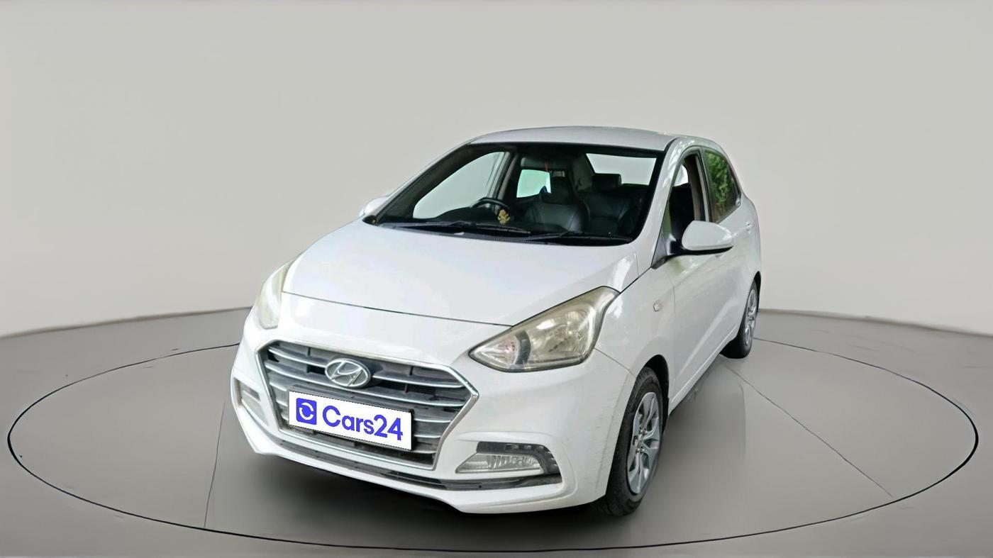 2018 Hyundai Xcent S 1.2, CNG, Manual, 1,53,453 km, exterior