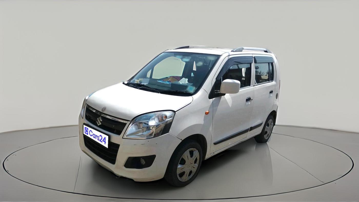 2018 Maruti Wagon R 1.0 VXI, Petrol, Manual, 50,979 km, exterior