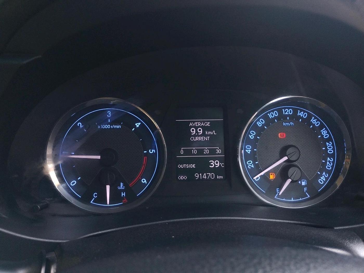 2015 Toyota Corolla Altis GL DIESEL, Diesel, Manual, 91,469 km, interior