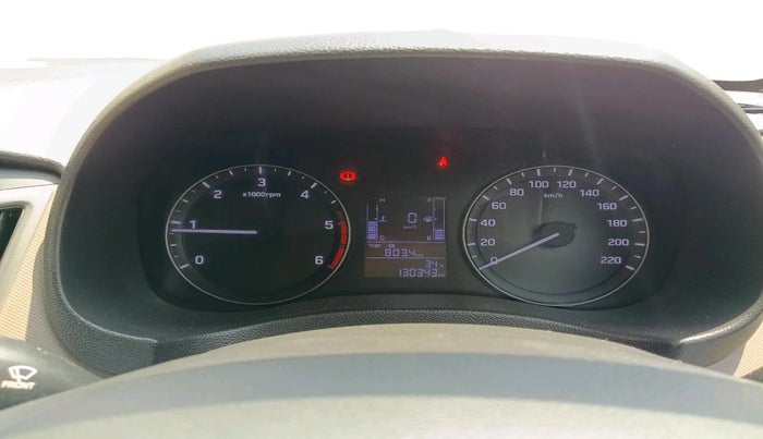 2016 Hyundai Creta SX PLUS 1.6 DIESEL, Diesel, Manual, 1,30,343 km, interior