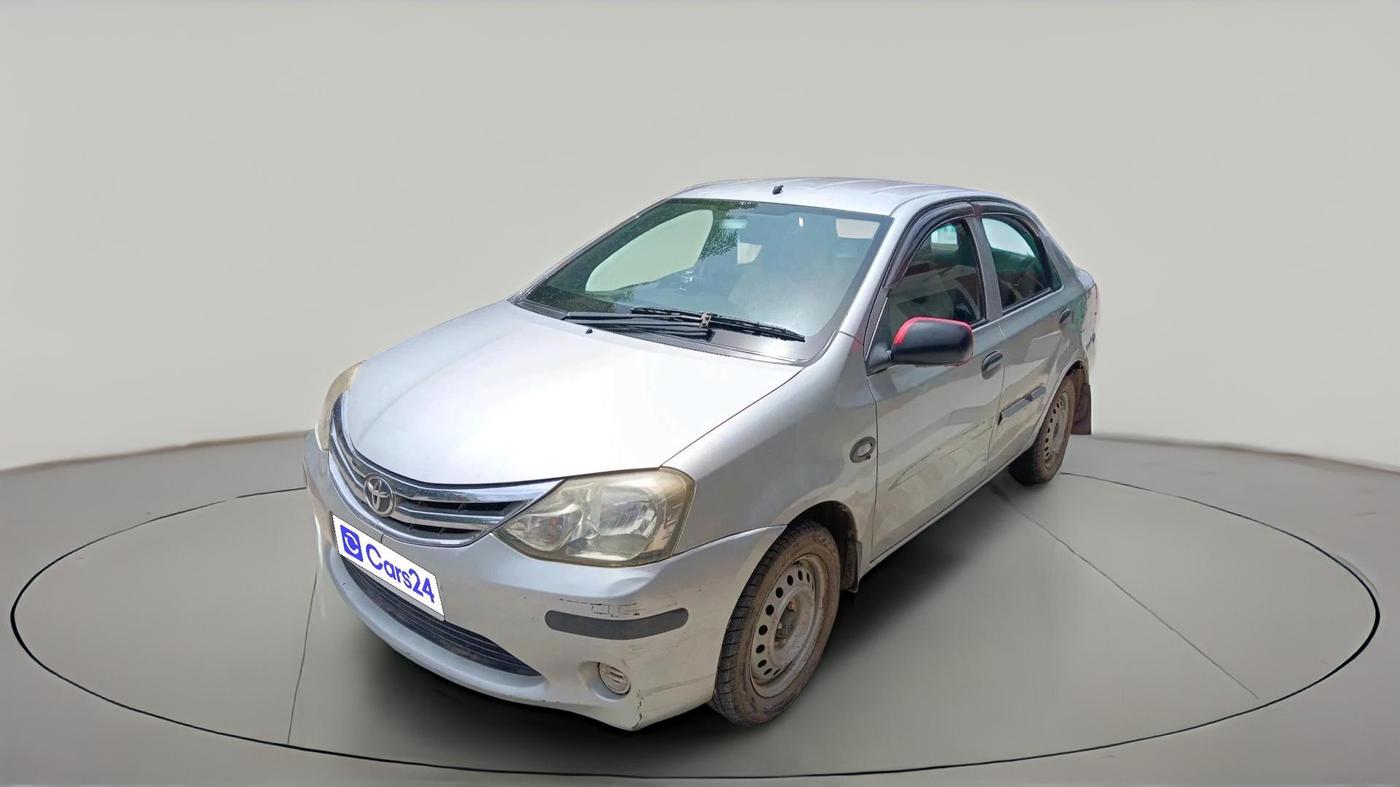 2013 Toyota Etios G, Petrol, Manual, 1,13,050 km, exterior