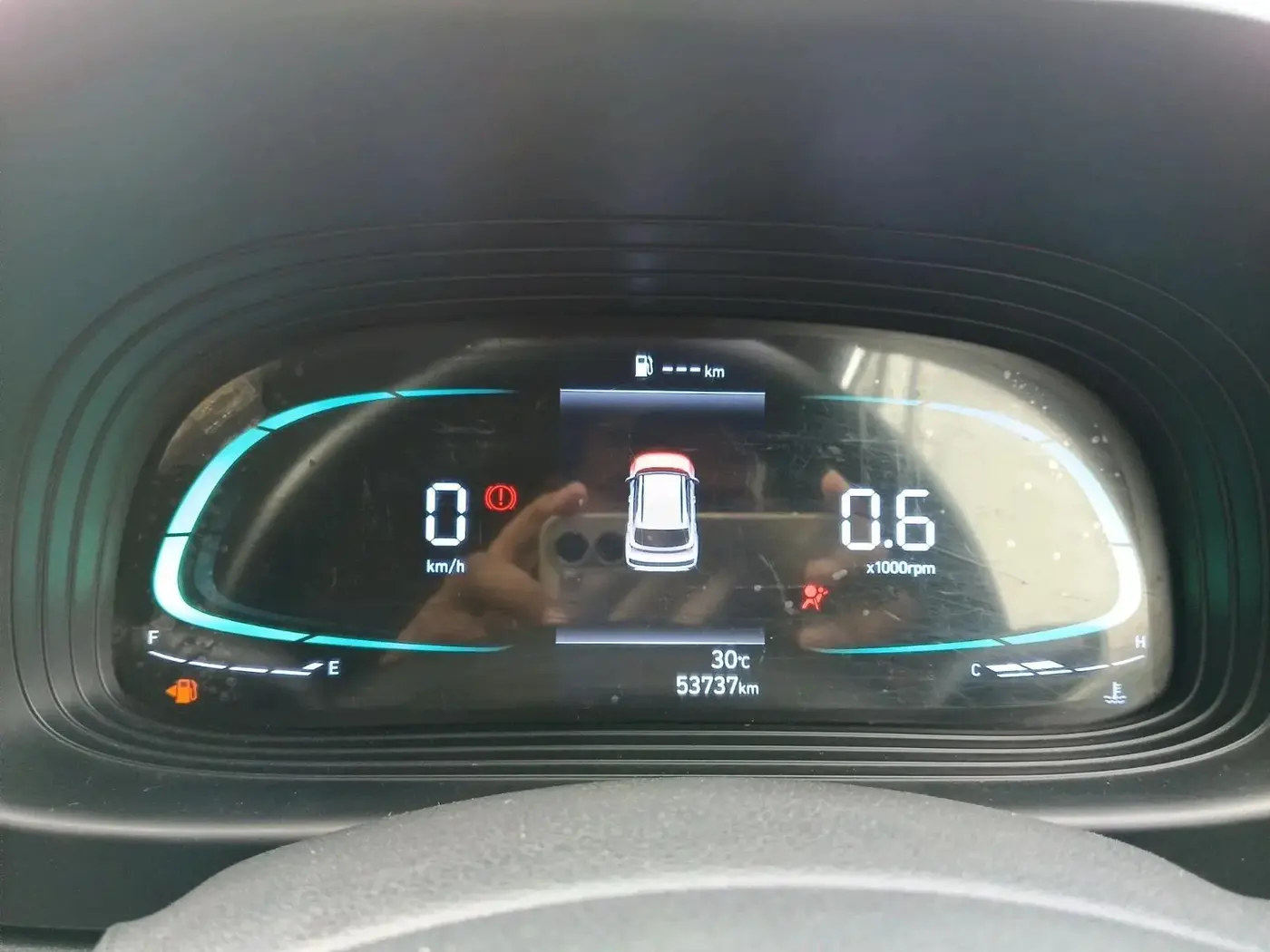 2022 Hyundai VENUE S 1.2, CNG, Manual, 65,000 km, interior