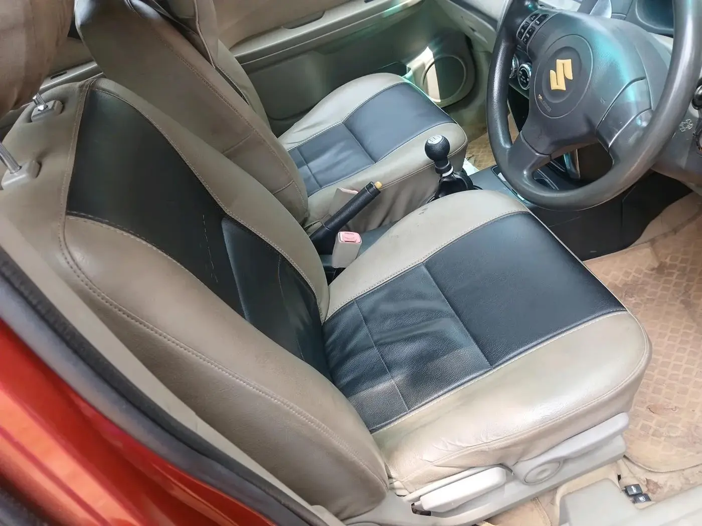 2008 Maruti SX4 ZXI, Petrol, Manual, 1,00,929 km, interior