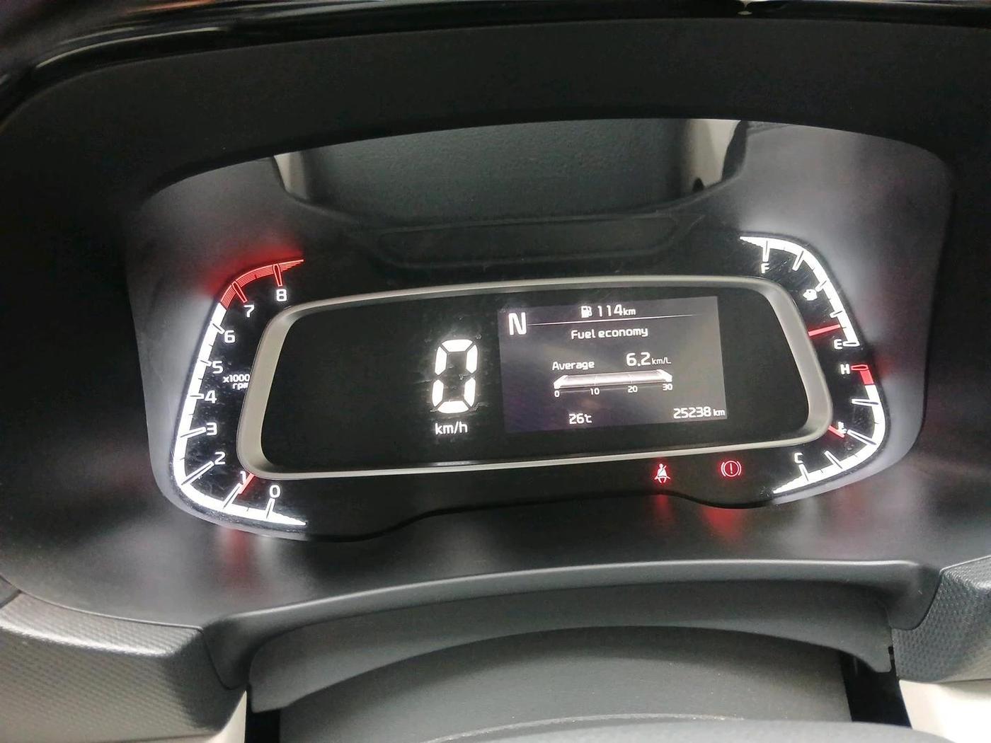 2021 KIA SONET HTX PLUS 1.0 IMT, Petrol, Manual, 25,238 km, interior