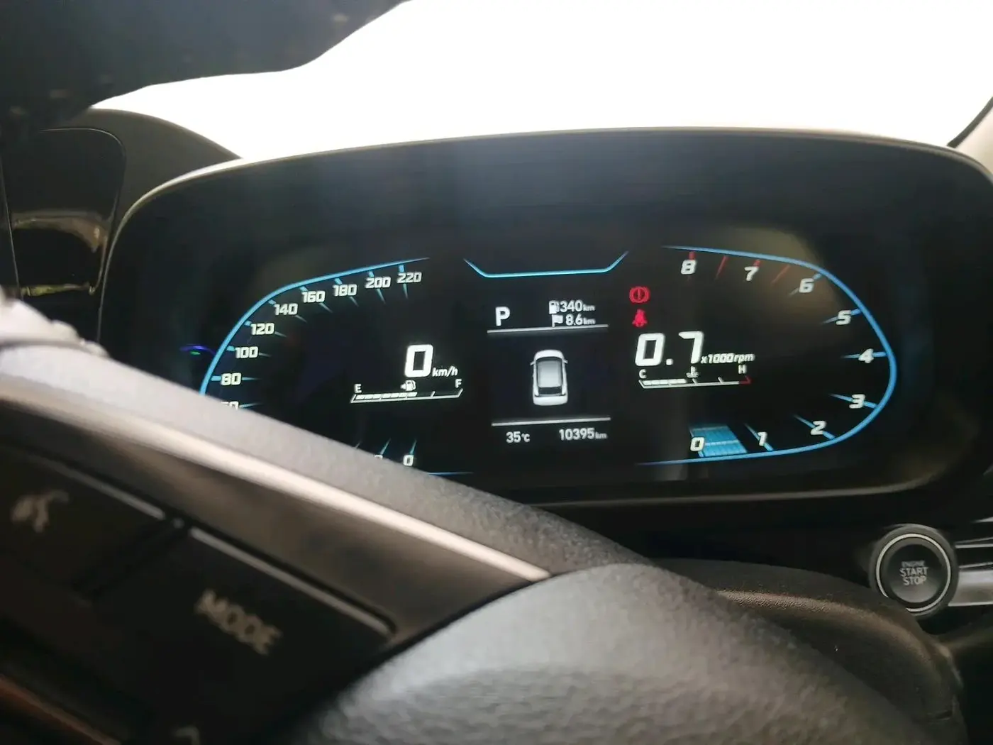 2023 Hyundai NEW I20 ASTA (O) 1.2 AT, Petrol, Automatic, 10,395 km, interior