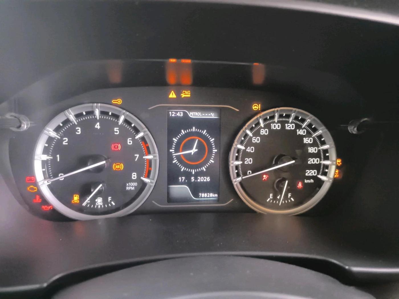 2023 Maruti Grand Vitara ZETA CNG, CNG, Manual, 78,828 km, interior