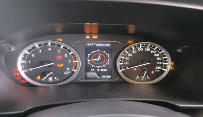 2023 Maruti Grand Vitara ZETA CNG, CNG, Manual, 78,828 km, interior
