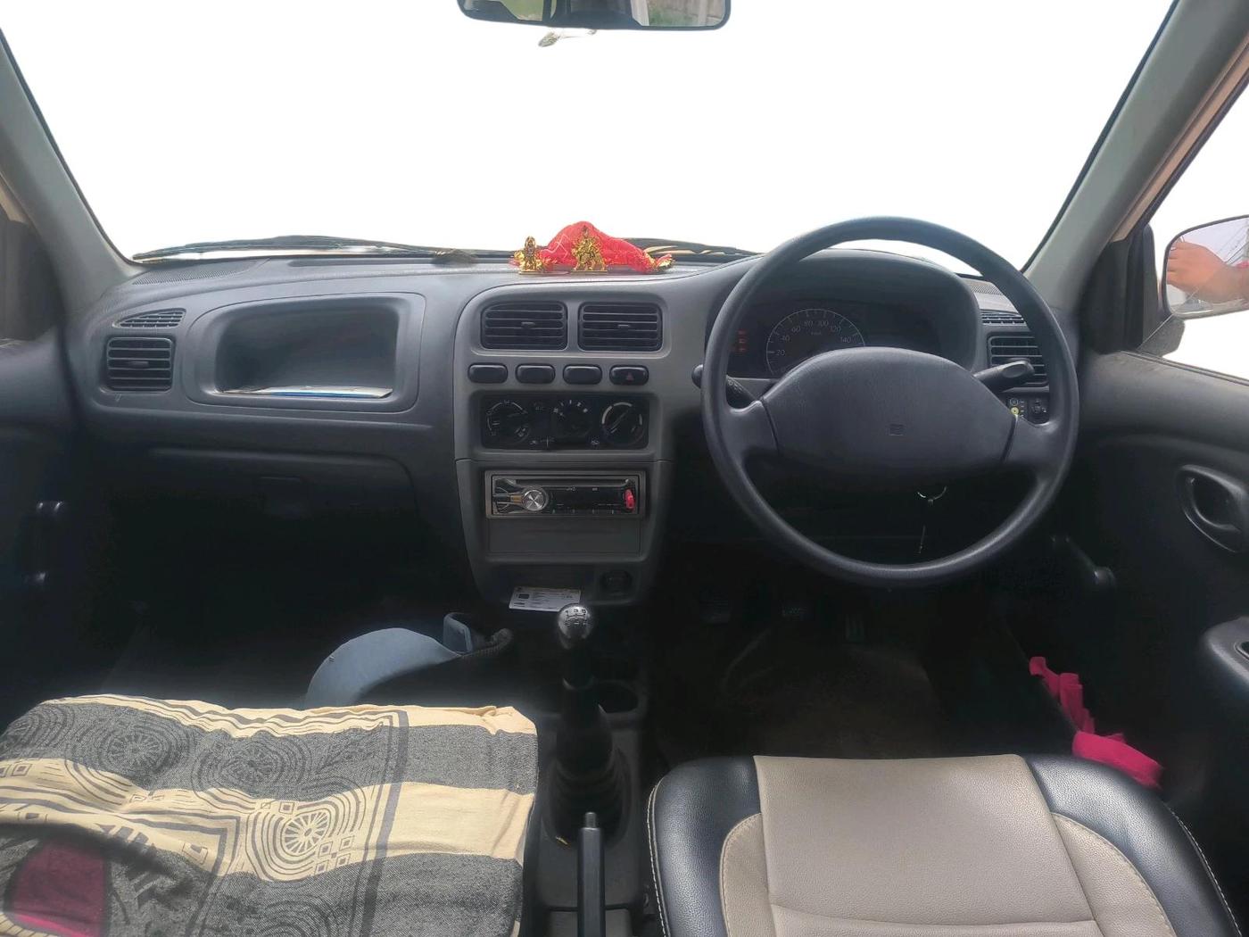 2012 Maruti Alto LXI, CNG, Manual, 1,19,938 km, interior