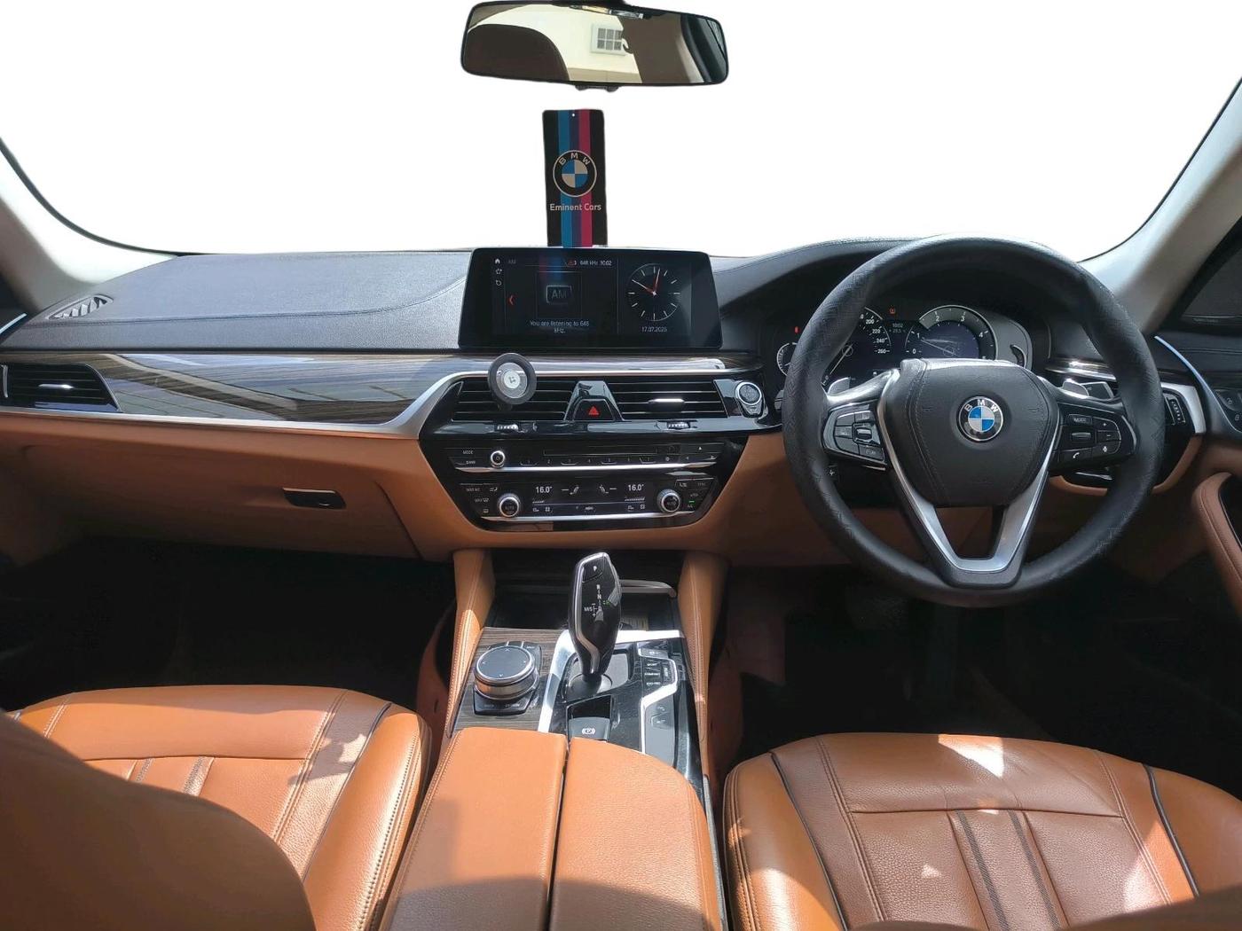 2019 BMW 5 Series 520D LUXURY LINE, Diesel, Automatic, 1,40,562 km, interior
