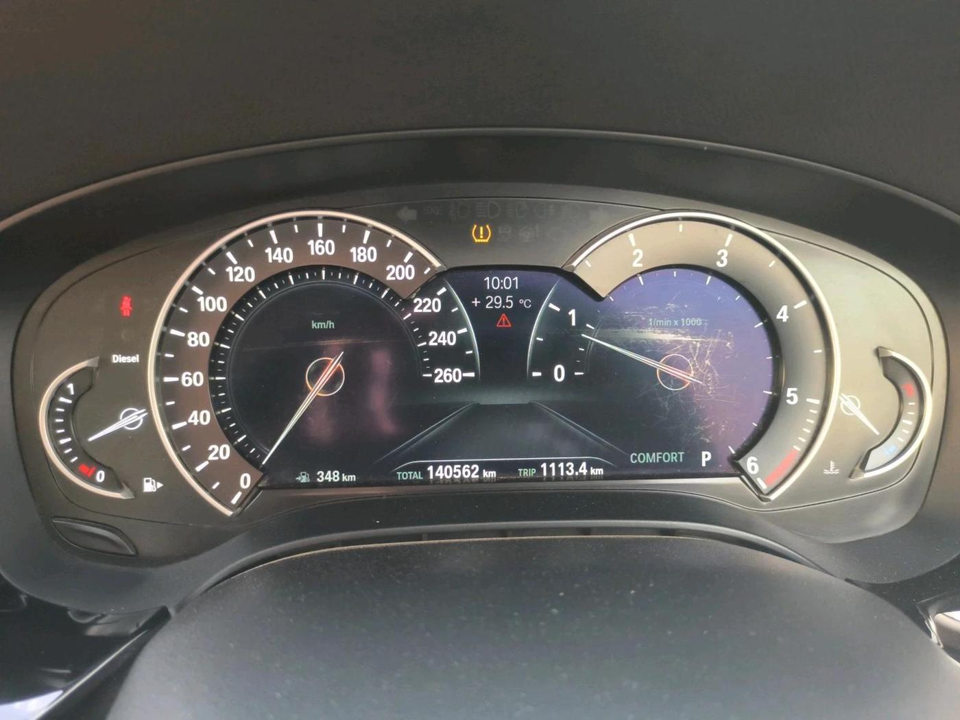 2019 BMW 5 Series 520D LUXURY LINE, Diesel, Automatic, 1,40,562 km, interior