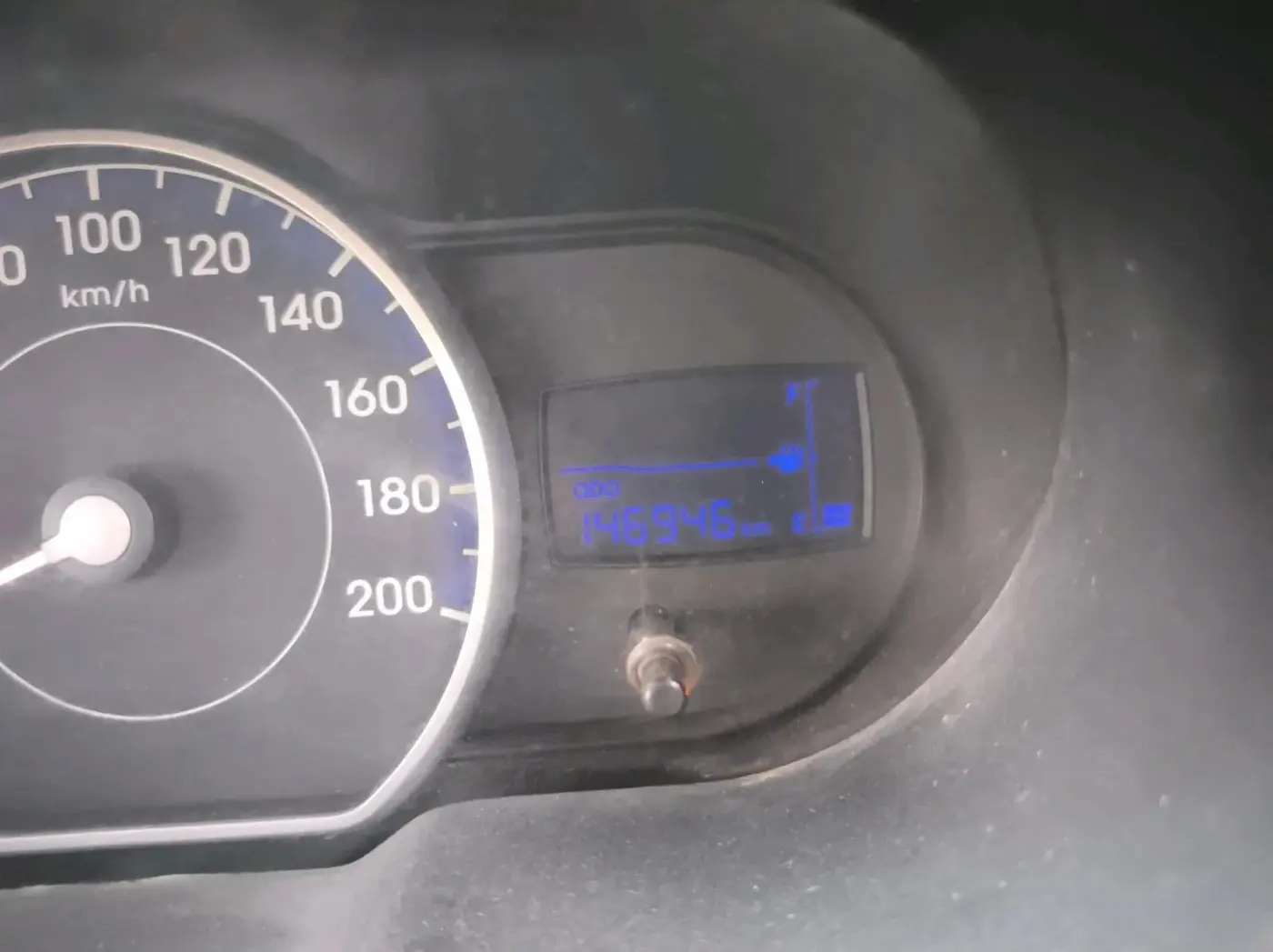2011 Hyundai i10 MAGNA 1.1, CNG, Manual, 1,46,946 km, interior