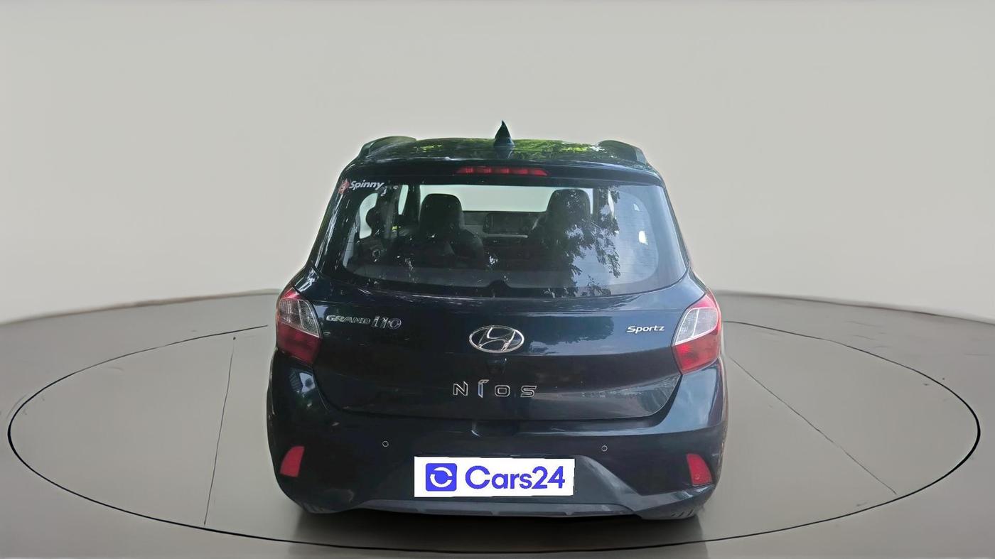 2022 Hyundai GRAND I10 NIOS SPORTZ AMT 1.2 KAPPA VTVT, Petrol, Automatic, 32,868 km, exterior