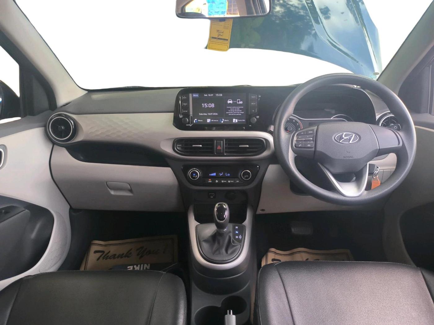 2022 Hyundai GRAND I10 NIOS SPORTZ AMT 1.2 KAPPA VTVT, Petrol, Automatic, 32,868 km, interior