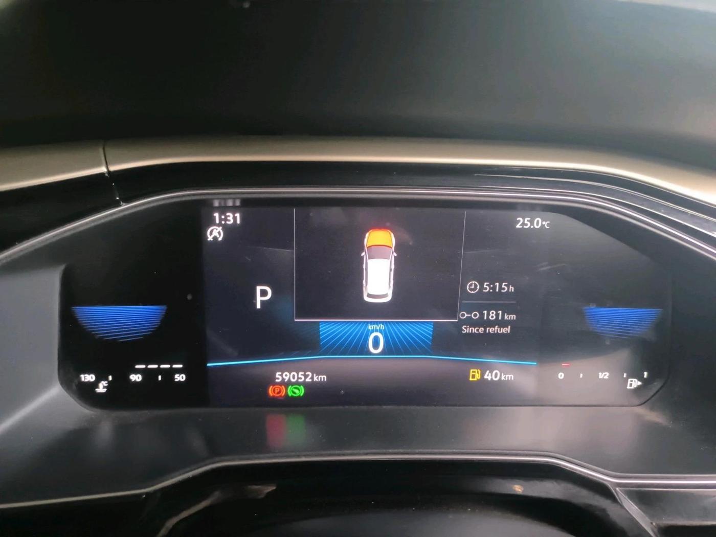 2023 Volkswagen VIRTUS TOPLINE TSI 1.0 AT, Petrol, Automatic, 59,052 km, interior