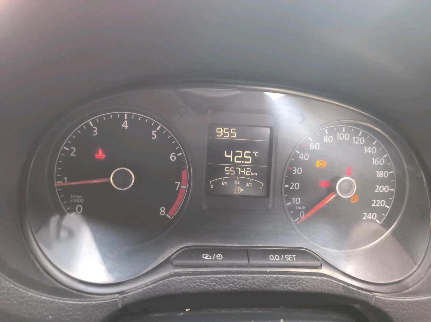 2019 Volkswagen Polo TRENDLINE 1.0L, Petrol, Manual, 55,742 km, interior