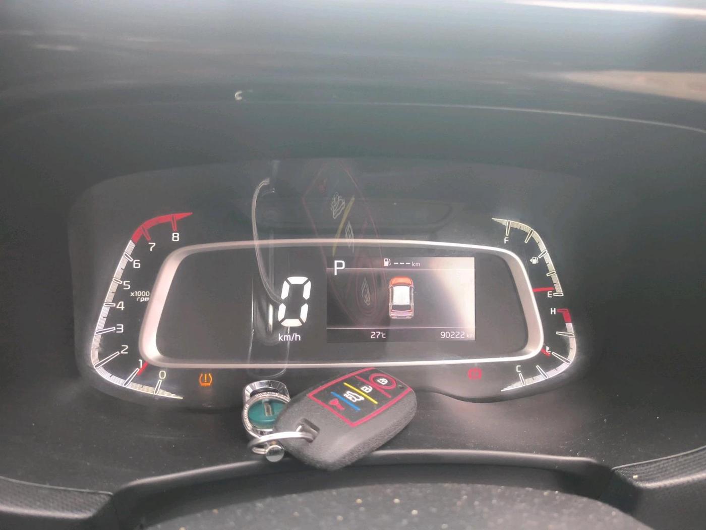 2021 KIA SONET GTX PLUS 1.0 DCT, CNG, Automatic, 90,222 km, interior
