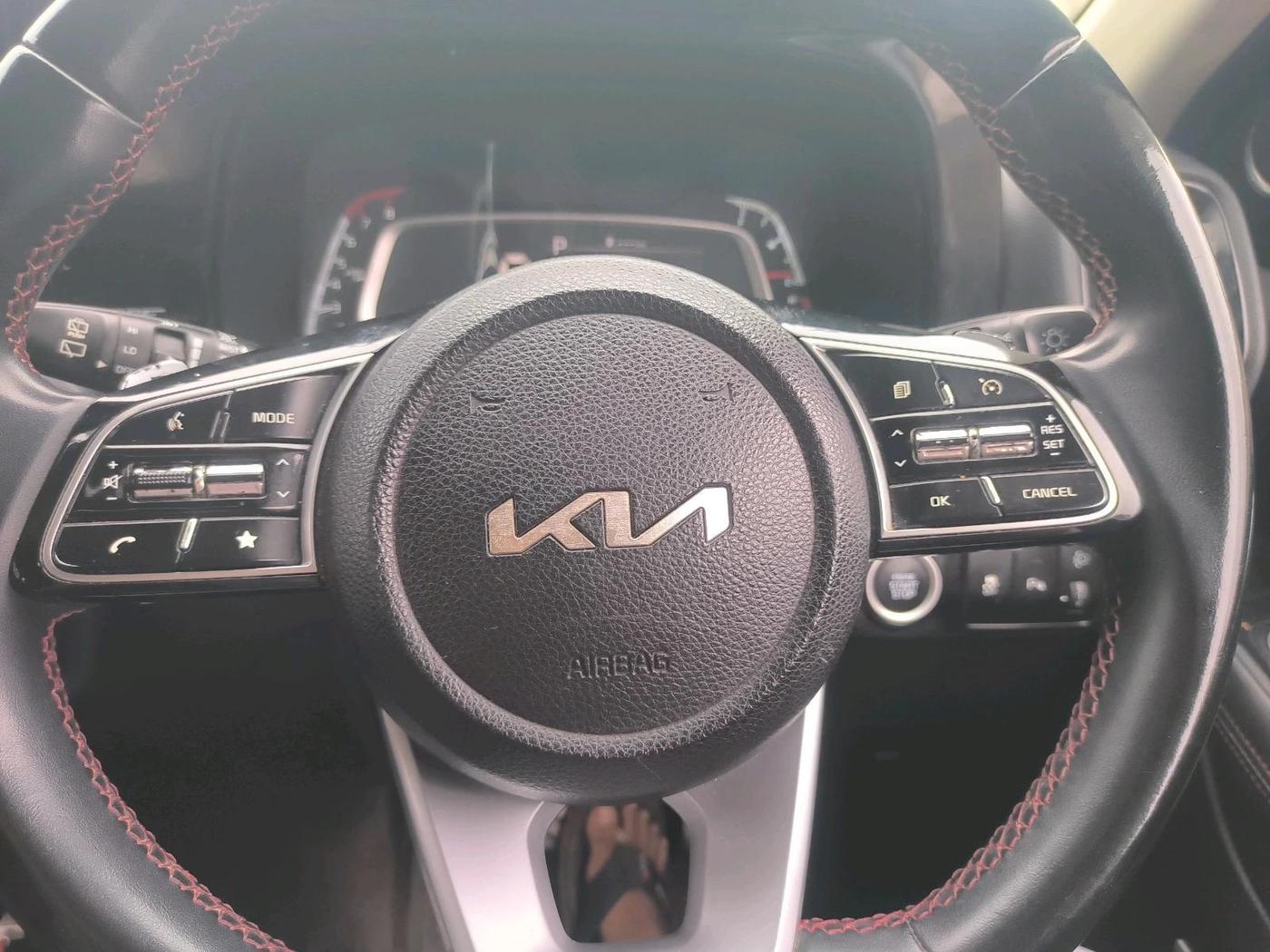2021 KIA SONET GTX PLUS 1.0 DCT, CNG, Automatic, 90,222 km, interior