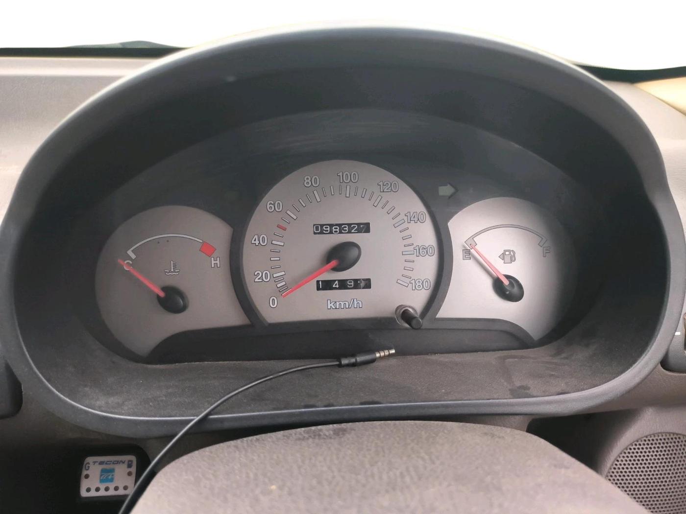 2011 Hyundai Santro Xing GL PLUS, CNG, Manual, 98,327 km, interior