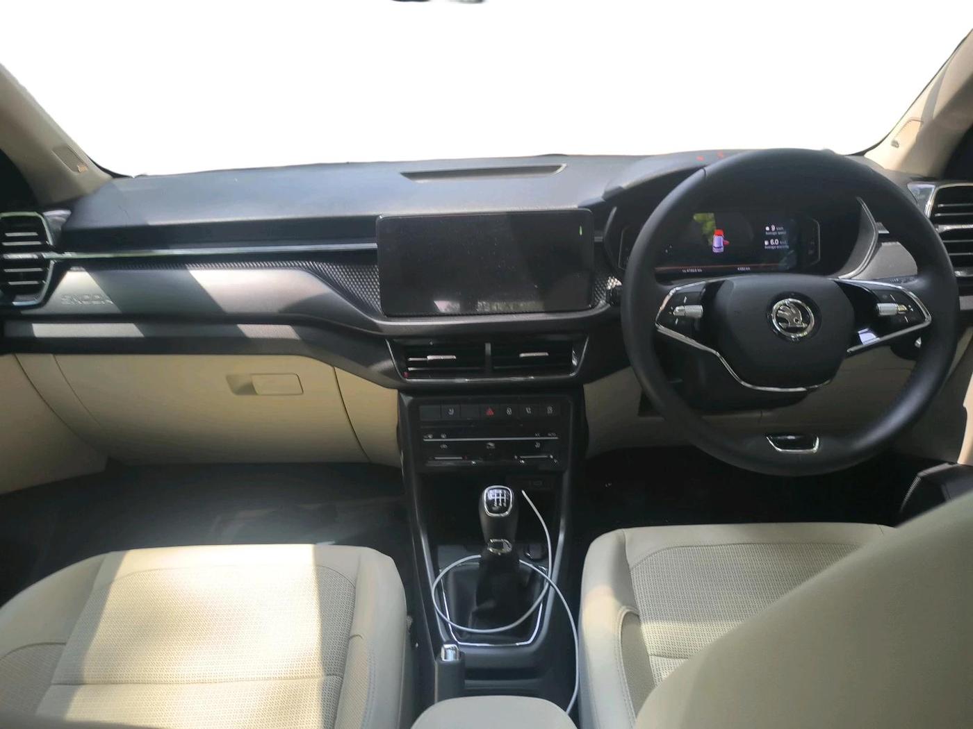 2026 Skoda KUSHAQ Prestige 1.0L TSI MT, Petrol, Manual, 4,383 km, interior
