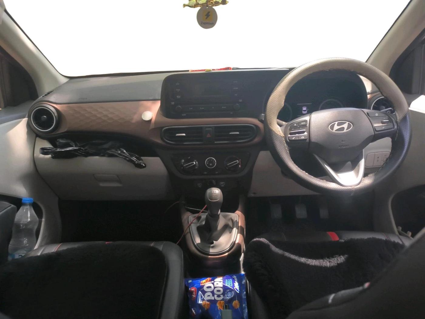 2024 Hyundai AURA S 1.2 CNG, CNG, Manual, 12,300 km, interior