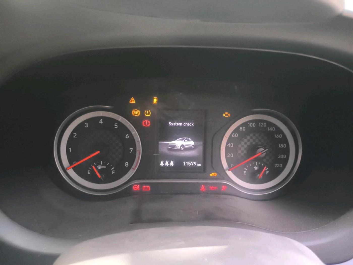 2024 Hyundai AURA S 1.2 CNG, CNG, Manual, 12,300 km, interior