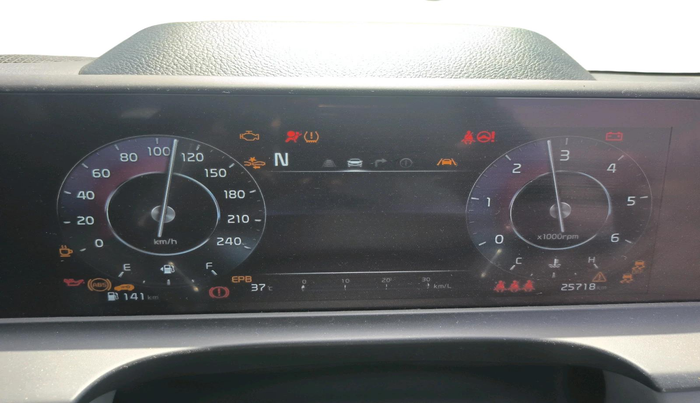 2024 KIA SELTOS  X LINE 1.5 DIESEL AT, Diesel, Automatic, 25,718 km, interior