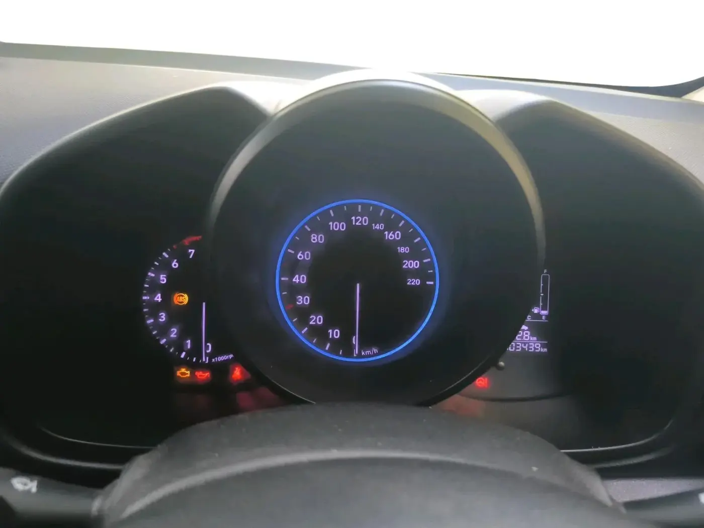 2019 Hyundai VENUE SX 1.0 TURBO, Petrol, Manual, 1,03,439 km, interior