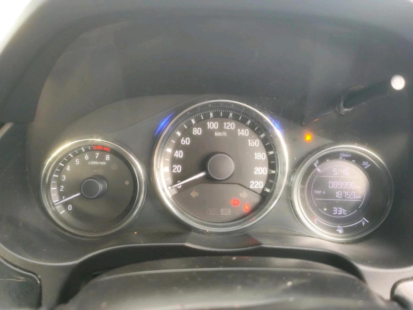 2018 Honda City 1.5L I-VTEC SV, CNG, Manual, 89,996 km, interior