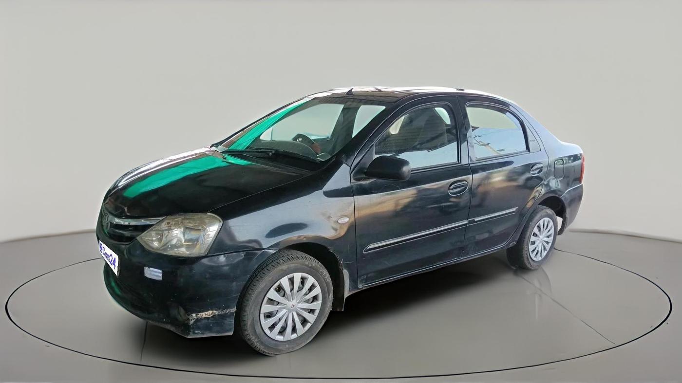 2011 Toyota Etios G, CNG, Manual, 1,37,178 km, exterior