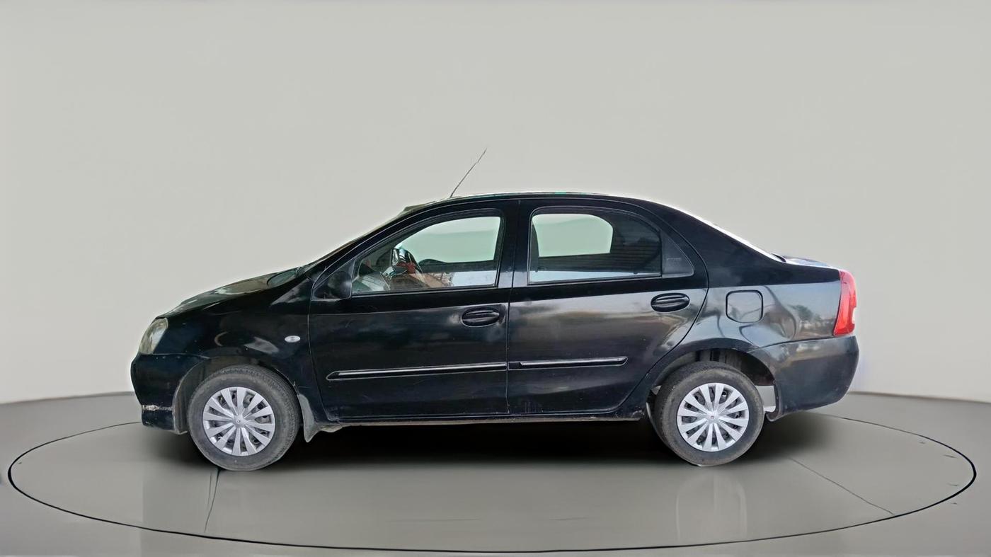2011 Toyota Etios G, CNG, Manual, 1,37,178 km, exterior